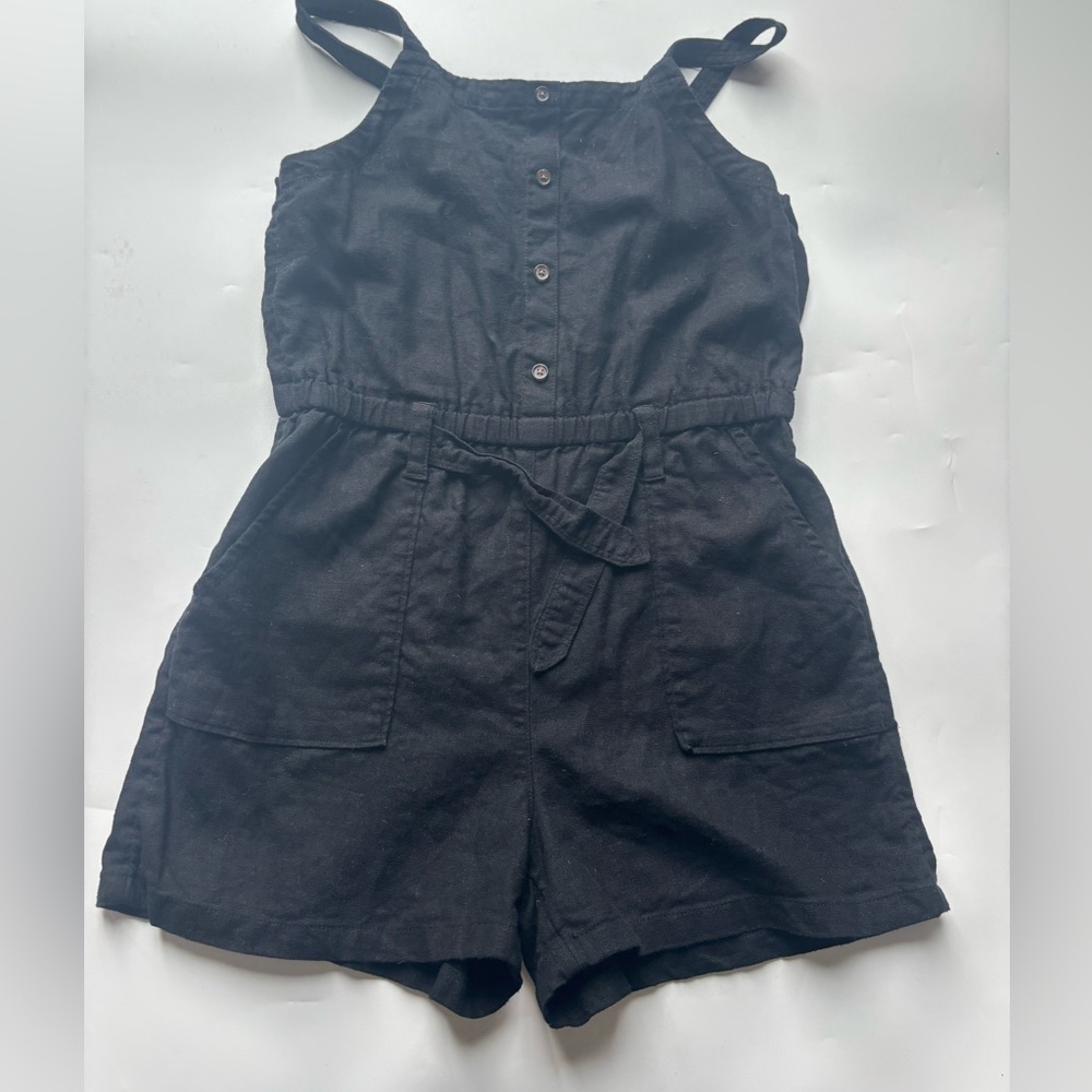 Old Navy Girls black  Romper size L 10/12